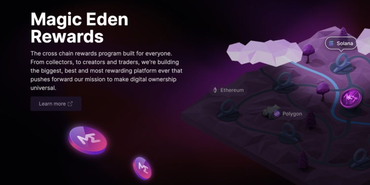 Solana生态NFT市场龙头Magic Eden推出钻石奖励计划吸引以太坊用户